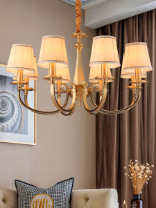 Rustic Modern European Retro American Living Room Chandelier
