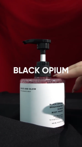 [Tẩy Tế Bào Chết] Sữa tắm Black Opium Scrub Grace and Glow Body Wash 400ml nước hoa trắng da thơm lâu