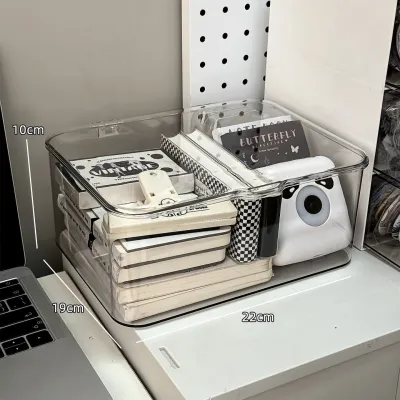 Flip Transparent Acrylic Dust-proof Storage Box