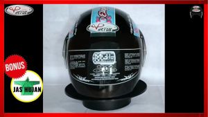 VIRTUE Helm Motor SNI Half Face Elephant Original Bahan ABS Berkualitas Tinggi Dan Tebal