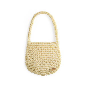 กระเป๋าถือผ้าตาข่ายถักแบบมือทำ Maden กระเป๋าสะพายไหล่สำหรับผู้หญิง กระเป๋าถือแบบมีซิป กระเป๋าสะพายประจำวัน กระเป๋าถือแบบมีซิป