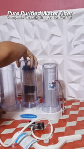 WJT 7 Stage Water Purifier Complete Set Household Water Filter Purifier for Drinking Alkaline Water Purifier Filter set