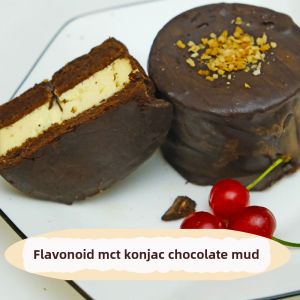 Low Carb Sugar Free Ketogenic Chocolate Cake Matcha Flavor No Flour Taro Starch Keto Snack Western Pastries Traditional Western
