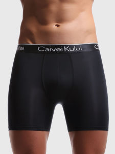 BEISHANHU | Leg-Protecting Breathable Tight-fit Mens Boxer Shorts