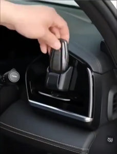 Car Key Remote Holder Storage Box Organizer Dashboard Console Card Slot Hook Kotak Kunci Kereta