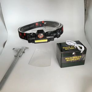 Senter Kepala LED Paling Terang Tahan 24 Jam Recharge