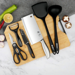 Professional Grade Chefs Knife for Home Use Slicing and Cutting Kitchen Set
