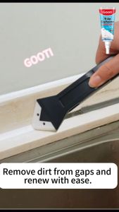 【Free Tools】 GOOTI Professional Beauty Grout Epoxy Tile Grout Sealant 250ML Waterproof Anti-Mold Strong Adhesion for Wall & Floor Gap Repair Ceramic Joint Filling Perfect for Tile Gaps Seams Kitchen Bathroom Refill Grout Filler Wall Paste Repair Patch