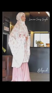 Mukena Couple Mom and Kids Lumiere Series By Bilza.id Mukena Sholat Mukena Travel Mukena Couple Ibu dan Anak Bahan Rayon Viscose Premium Motif Cantik Bisa COD