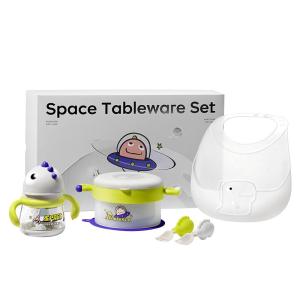 BC BABYCARE | Bộ Quà Tặng Đồ Dùng Ăn Uống Trẻ Em Dòng Không Gian Di Động