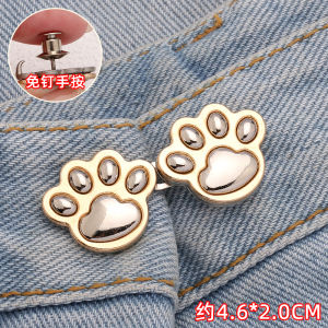 Khóa Thắt Eo Hình Móng Vuốt Mèo Có Thể Tháo Rời Cài Quần Jeans Khóa Thắt Lưng Phụ Kiện Thời Trang Thiết Kế Độc Đáo Chất Liệu Khác