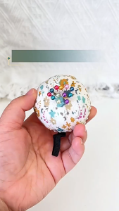 หมอนปักเข็ม ที่ปักเข็ม สำหรับงานฝีมือ ใช้ปักเก็บเข็ม กระเป๋าหมุดย้ำข้อมือสไตล์ญี่ปุ่น (พร้อมส่งค่ะ) G3240