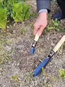 Gardening shovel manganese steel gardening shovel vegetable and flower planting transplanting shovel