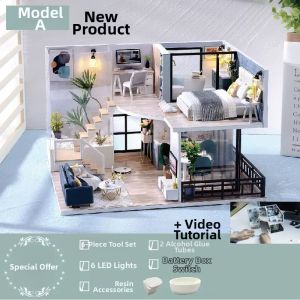 YIRANJIA | DIY Miniature House Model For Girls