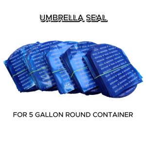 Umbrella Seal 500 PCS FOR 5 Gallon Slim Container Used for Water Refilling Station Supplies