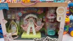 Bộ Đồ Chơi Thỏ Con – Tàu Hải Tặc Vui Nhộn & Khu Vui Chơi Sweet Hours – Đồ Chơi Bé Gái Siêu Dễ Thương