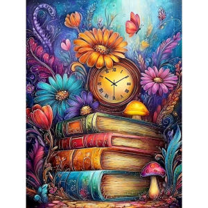 40x50cm Flower Book Paint By Numbers Arts and Crafts Art Supplies Scenery Painting Numbers Acrylic Paints Picture Paint