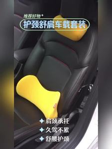 NIRA | Neck and Lumbar Support Car Pillow