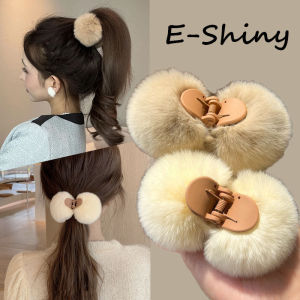 ลูกบอลผ้าขนหนูสองด้านน่ารัก ลูกเล็กกิ๊บหนีบผมผู้หญิงหญิงสาว ยกเลิก อุปกรณ์ติดแต่งผมปอมปอมขนปุย