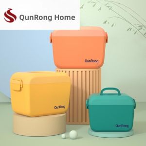 FEIZHUXIANSEN | Hộp Đựng Đồ Chơi Trẻ Em Có Bánh Xe Giỏ Đựng Nhựa Di Động Dùng Ngoài Trời