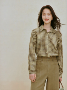 INMAN | Retro Check Long Sleeve Shirt