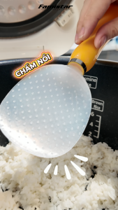 Vá Bới Cơm Chống Dính Thông Minh Famistar / Muỗng Múc Cơm / Thìa Xới Cơm Chống Dính – Từ Tính & Đế Hít
