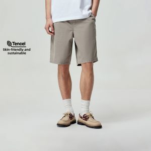 Jack Jones | Comfortable Adjustable Drawstring Waist Straight Leg Denim Shorts