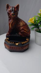 Asbak unik murah hiasan ruang tamu kucing
