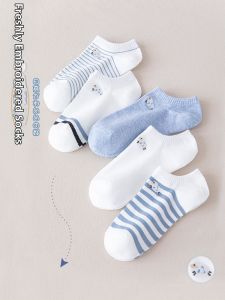 Summer Thin Cute Cartoon Ankle Socks for Women