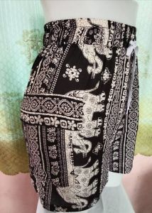 กางเกงช้างคาร์โก้ขาสั้น