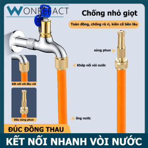 Súng phun áp suất cao bằng đồng chất lượng cao có thể được sử dụng để rửa xe và tưới cây. Chúng có kích thước phổ biến chống ăn mòn không rỉ sét và cung cấp các chế độ dòng nước có thể điều chỉnh với áp suất tăng áp
