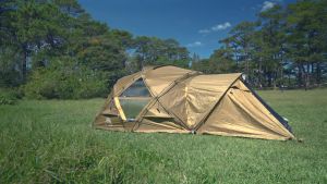 SHINECRAVE Hemispherical Dome Canopy Tent | NEW VERSION | Black Army Green | PU3000MM | Silver-Coated | Zippered |  Anti-UV | Double-Layer Walls | Mesh | Camping | Outdoor | Tents