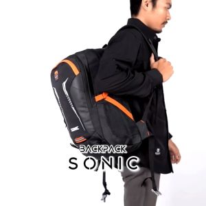 Tas Daypack Backpack Zarventure Sonic Ransel Slot Laptop