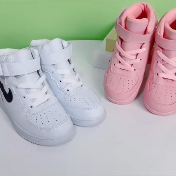 Girls velcro high clearance tops