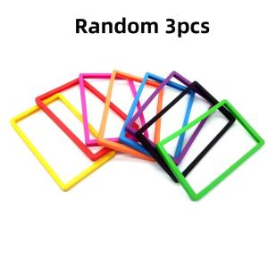 1/3/6Pcs Rating Card Holder Soft Silicone Anti-Drop Protection Case Guard Protector Bumper Cases For Sports Game Card Display