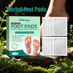 南之月 | South Moon Herbal Foot Pads Boost Metabolism Fatigue Relieving Blood Circulation Promoting Comfortable Wear Foot Care Patches 