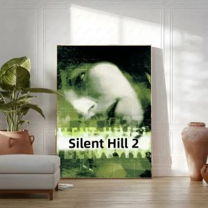Bandai | Silent Hill 3 Game Anime Poster HD Nghệ Thuật Dán Tường Chống Thấm Nước Trang Trí Cho Gia Đình Phòng Khách Phòng Ngủ Thanh Phong Cách Hiện Đại
