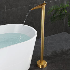 JUNSHEN | Antique Style Copper Faucet with Cold and Hot Waterfall