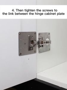 Stainless Steel Thickened Hinge Repair Plate for Cabinet Furniture Drawer Window Repair