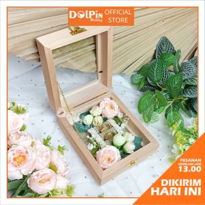 Kotak Cincin Bunga untuk Seserahan Lamaran Pernikahan - KCB.2