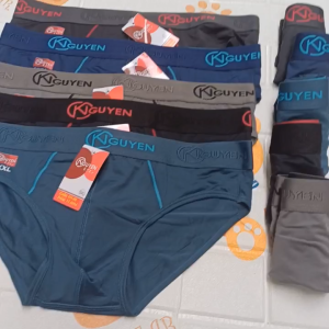 10 Quần Lót Nam Thun Lạnh 35kg đến 85kg Hàng Việt Lưng To Mềm Mát Co Giãn KN08 MarketOnline68