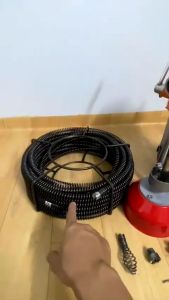 Máy thông cống lò xo GQ80 công suất 900w