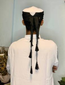 Peci Kuluk Songkok Kopiah Sorban/Imamah Permanen Kombinasi (kode: BK) Anak sampai Dewasa