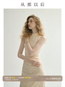 ชุดเดรสยาวปานกลางสไตล์จีนใหม่ ชุดราตรีฤดูร้อนสำหรับผู้หญิง แขนกุด ปกตั้ง ลายดอกไม้ สีสันสดใส เดรสยาวปานกลาง ชุดเดรสยาวปานกลาง