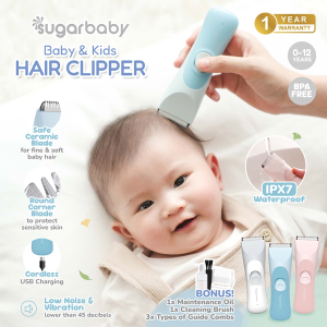 Sugarbaby Baby & Kids Hair Clipper/Alat Cukur Rambut Bayi/Portable Baby Hair Clipper