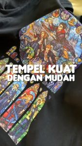 PATCH STIKER SABLON BAJU Logo BAND Setrika | cetak DTF Sablon iron patch setrika | LOGO BAND ROCK METAL