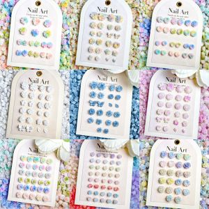 30 ชิ้น ดอกบัวเรืองแสง ดอกโบตั๋นเรซิ่น สำหรับตกแต่งเล็บ สร้างสรรค์ สีสันสดใส รูปทรงใบไม้ผีเสื้อ สำหรับตกแต่งเล็บ DIY