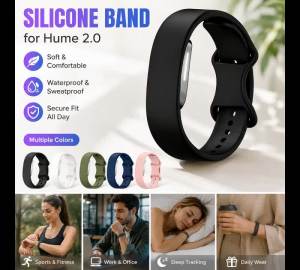 Band for Hume 2.0 Smartwatch Wristband Strap Accessories Sport Silicone Loop Replacement Bracelet Watch Band