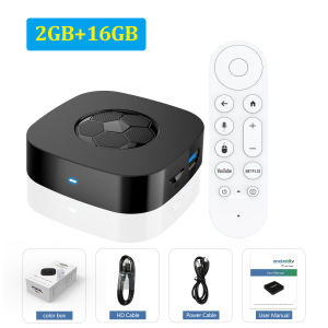 2025 New T1 Ultra Smart TV Box Android16 Rockchip RK3518 8G128GB Dual-Band WiFi 6 Bluetooth5.2 Google Voice Remote Media player