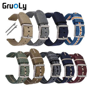 20mm Quick Release Nylon Bands For Omega For Swatch Moon Planet Series Weave Canvas Strap Replacement Women Men Sport Universal Wristband
